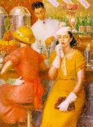 William Glackens The Soda Fountain USA oil painting reproduction